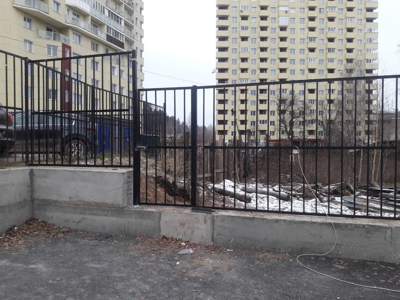 Сварное ограждение производства завода «Россетка»
